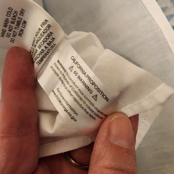 Hyacinth House Blue & White Bell Sleeved Blaine Mini Dress NWT XS - Picture 12 of 12